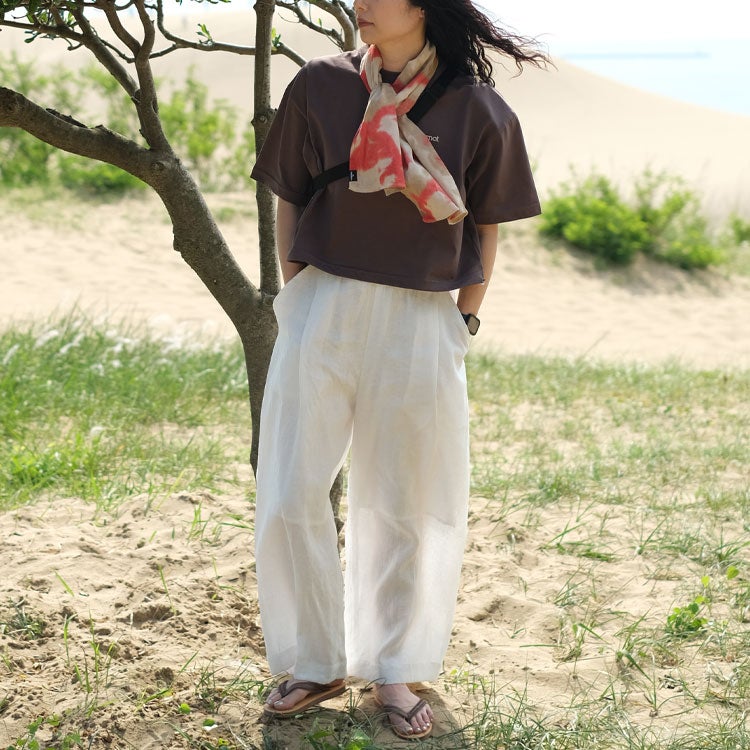 Cropped Cord T-Shirt マーモットクロップドコードティーシャツ