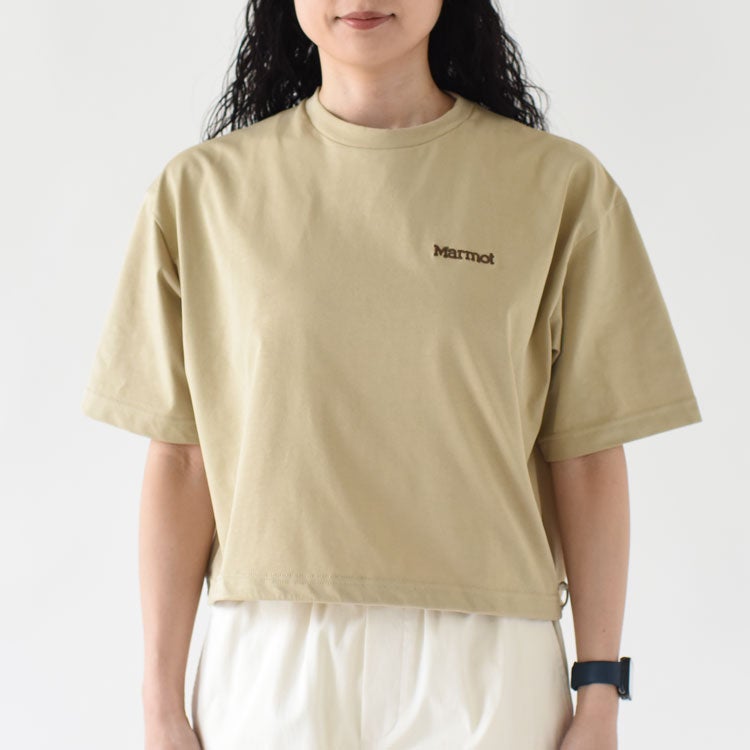 Cropped Cord T-Shirt マーモットクロップドコードティーシャツ