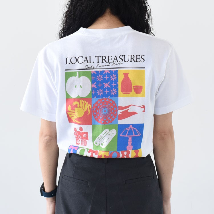 【予約商品】【2026年6月下旬頃入荷予定】TOTTORI SOUVENIR TEE 鳥取県×BINGOYA オリジナル商品【キャンセル不可】