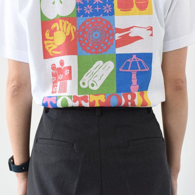【予約商品】【2026年6月下旬頃入荷予定】TOTTORI SOUVENIR TEE 鳥取県×BINGOYA オリジナル商品【キャンセル不可】