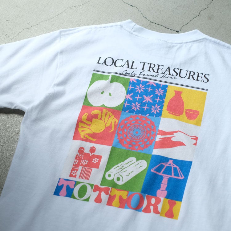 【予約商品】【2026年6月下旬頃入荷予定】TOTTORI SOUVENIR TEE 鳥取県×BINGOYA オリジナル商品【キャンセル不可】