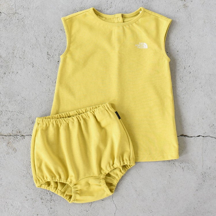 B LITTLE BREEZE F/S OP&BLOOMERS リトルブリーズフレンチスリーブワンピース＆ブルマー