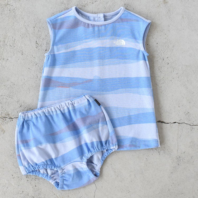 B LITTLE BREEZE F/S OP&BLOOMERS リトルブリーズフレンチスリーブワンピース＆ブルマー