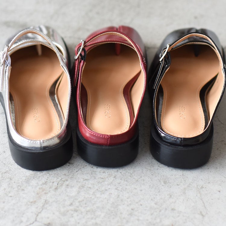 Double Buckle Mule ダブルバックルミュール