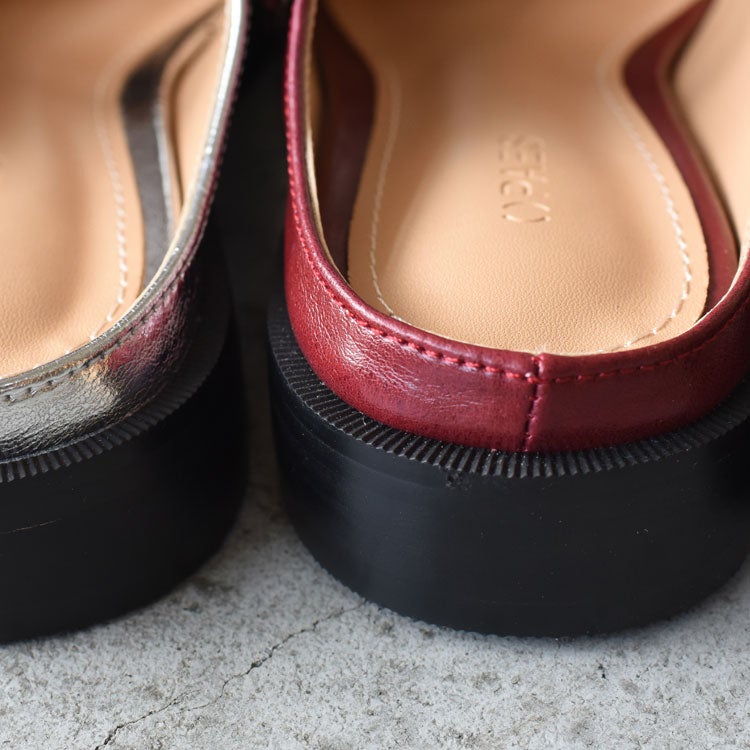 Double Buckle Mule ダブルバックルミュール