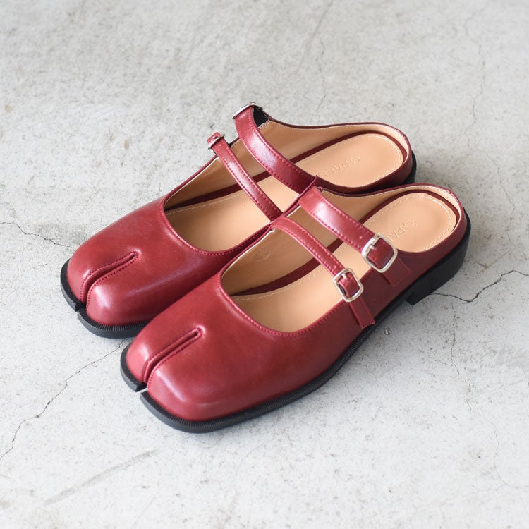 Double Buckle Mule ダブルバックルミュール