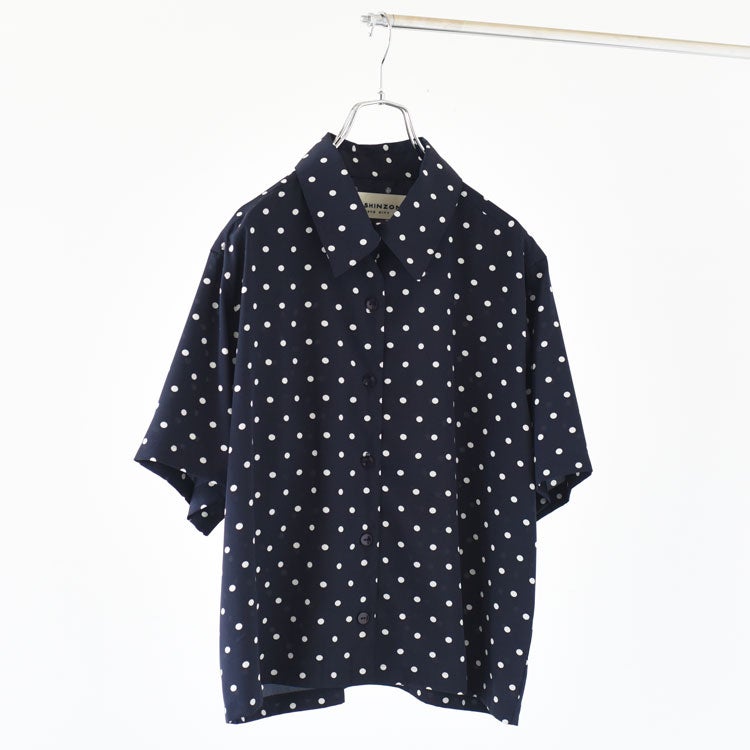 POLKA DOT HALF SLEEVE SHIRT ポルカドットハーフスリーブシャツ