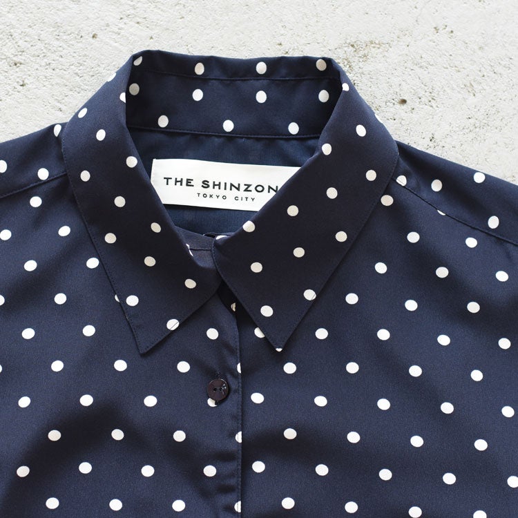 POLKA DOT HALF SLEEVE SHIRT ポルカドットハーフスリーブシャツ