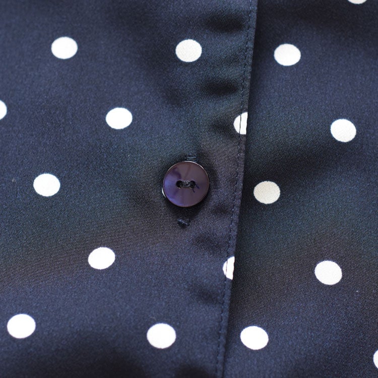 POLKA DOT HALF SLEEVE SHIRT ポルカドットハーフスリーブシャツ