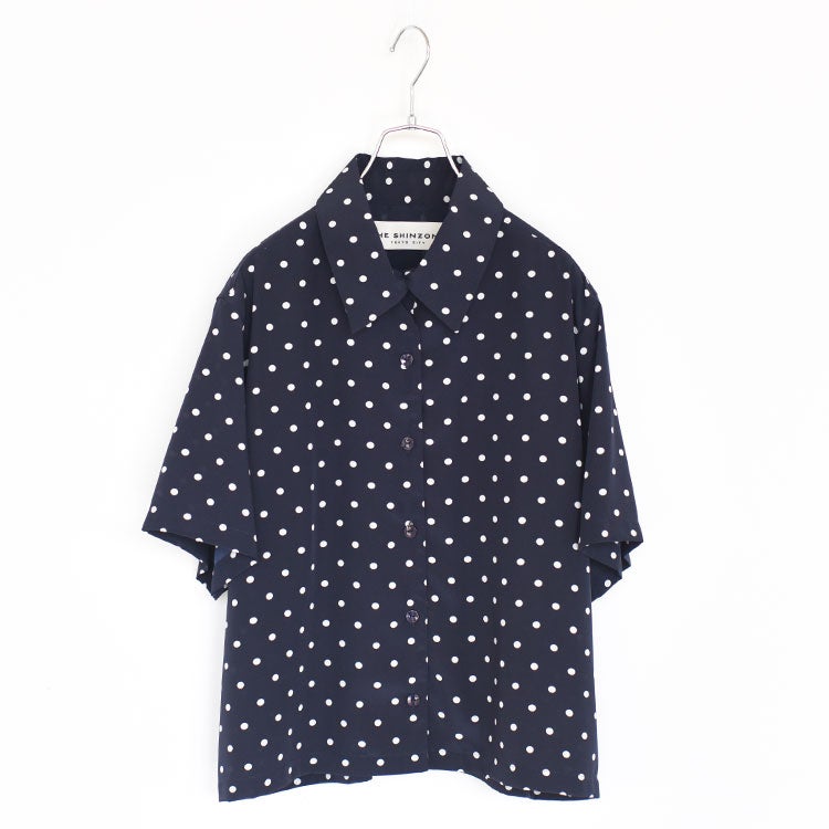 POLKA DOT HALF SLEEVE SHIRT ポルカドットハーフスリーブシャツ
