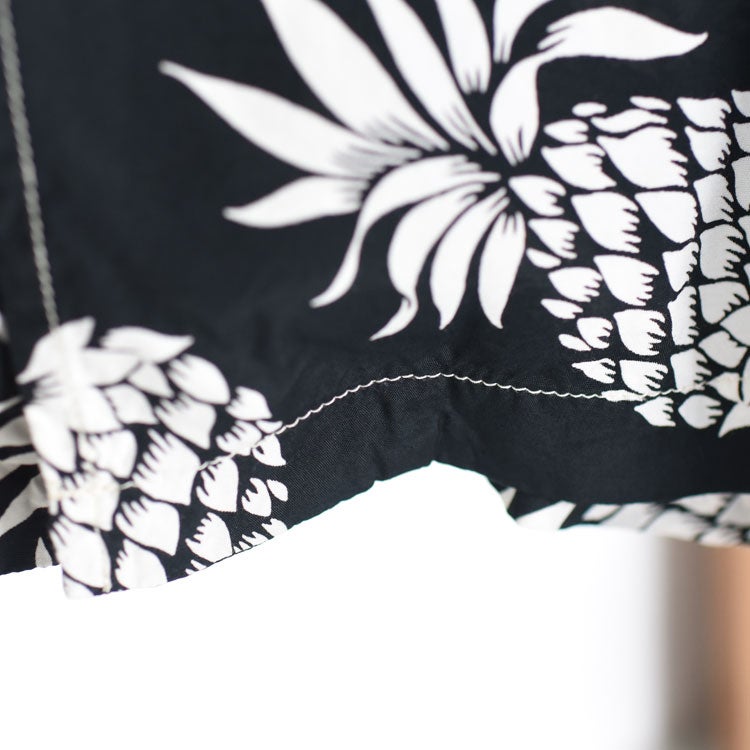 PINEAPPLE PRINT ALOHA SHIRT パイナップル柄アロハシャツ/RN30389014