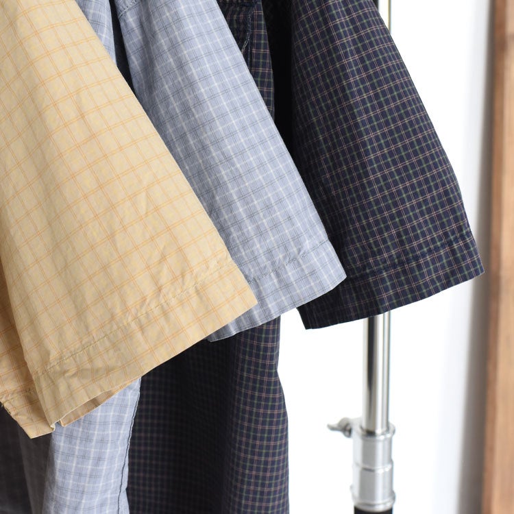 TYPEWRITER CHECKED S/S SHIRT タイプライターチェック半袖シャツ