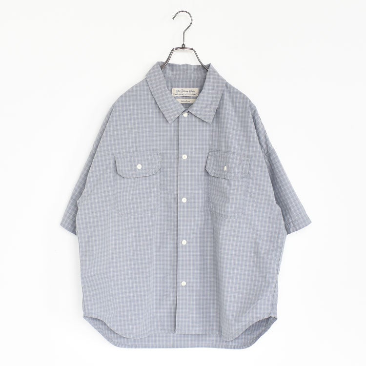 TYPEWRITER CHECKED S/S SHIRT タイプライターチェック半袖シャツ
