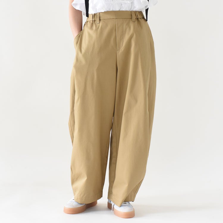 TUCK COCOON SLACKS タックコクーンスラックス