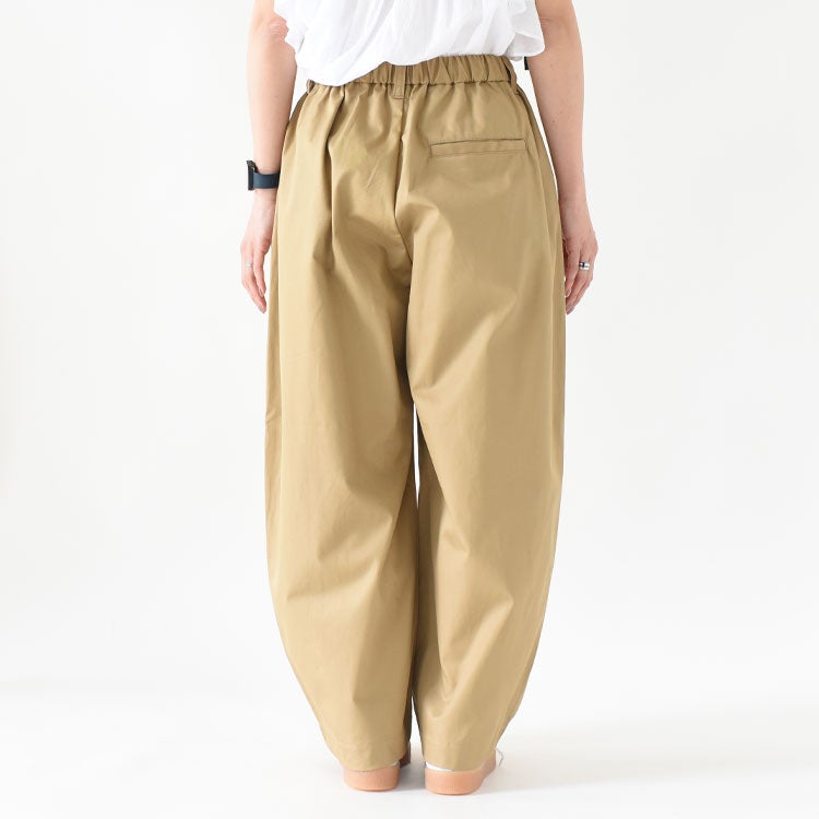 TUCK COCOON SLACKS タックコクーンスラックス