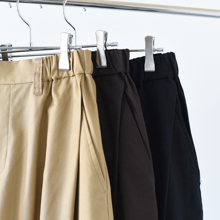 TUCK COCOON SLACKS タックコクーンスラックス