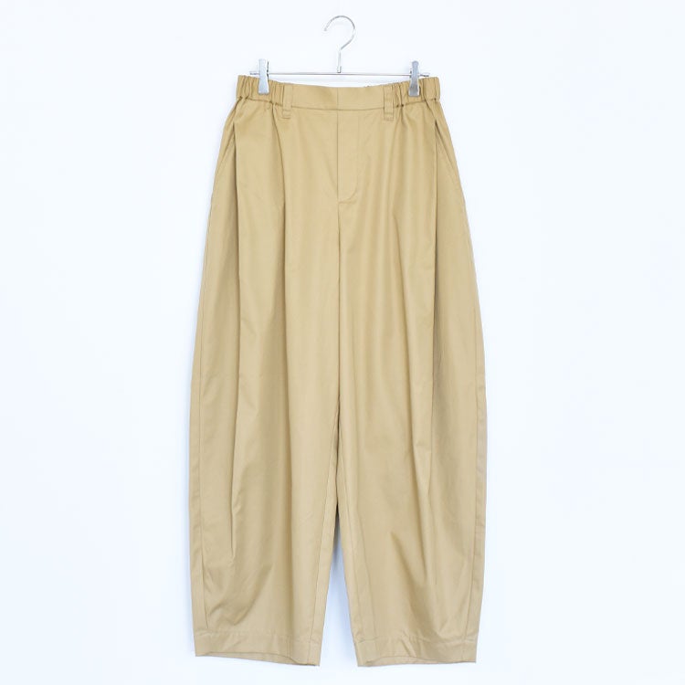 TUCK COCOON SLACKS タックコクーンスラックス