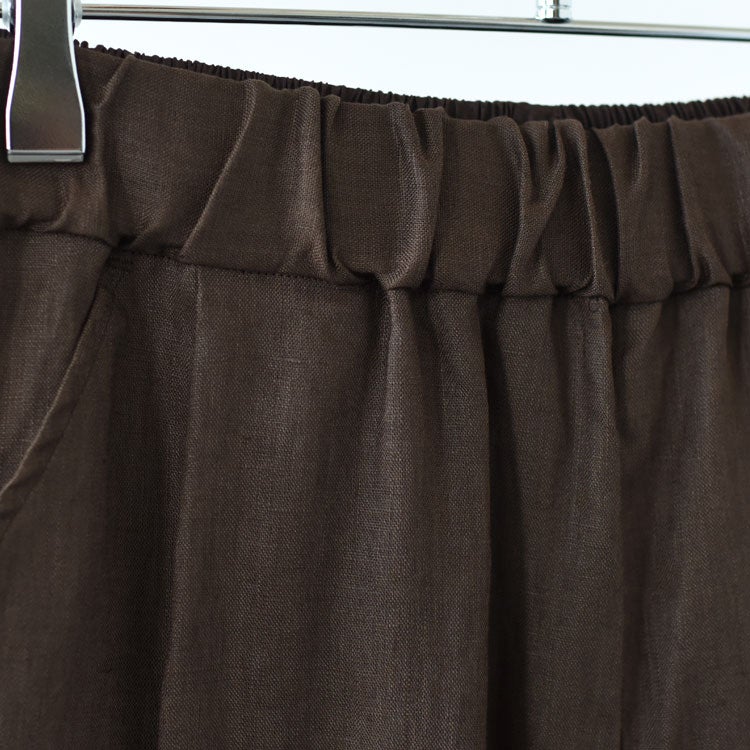 FRENCH LINEN WIDE PANTS フレンチリネンワイドパンツ