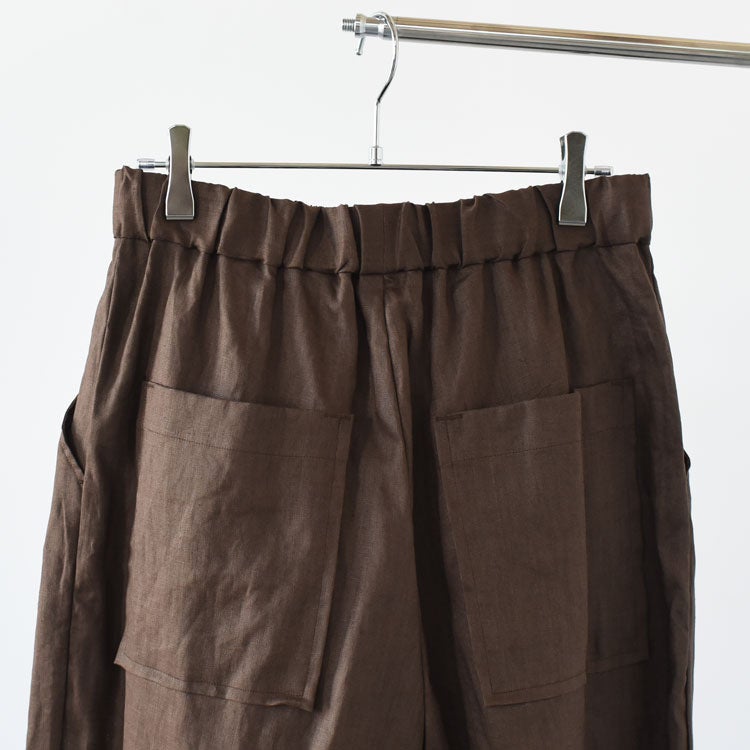 FRENCH LINEN WIDE PANTS フレンチリネンワイドパンツ