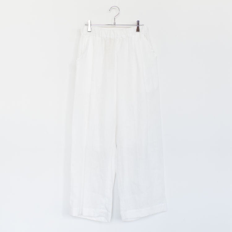 FRENCH LINEN WIDE PANTS フレンチリネンワイドパンツ