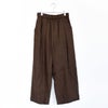 FRENCH LINEN WIDE PANTS フレンチリネンワイドパンツ