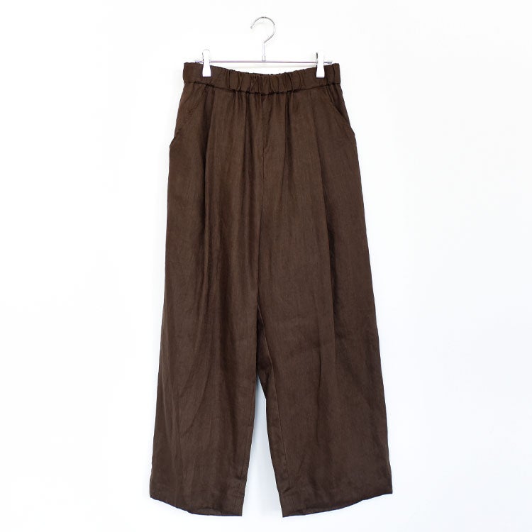 FRENCH LINEN WIDE PANTS フレンチリネンワイドパンツ