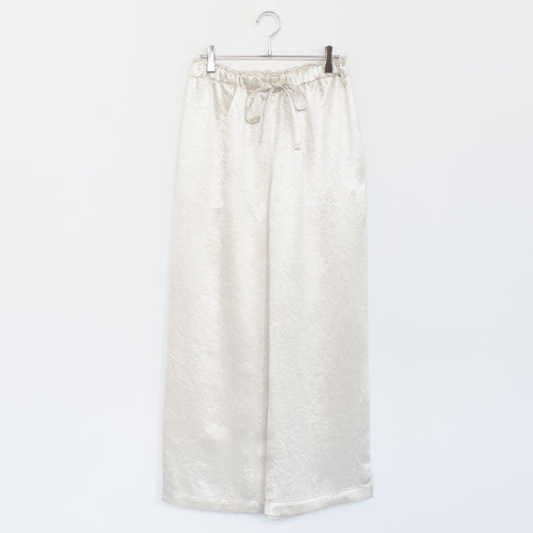 SATIN SLIT PANTS サテンスリットパンツ