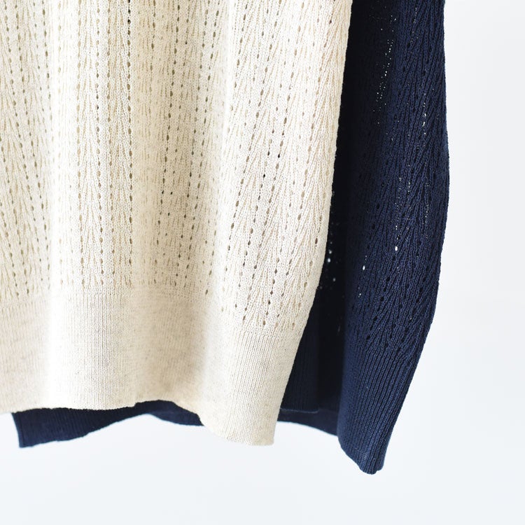 KNIT POLO P/O ニットポロシャツプルオーバー