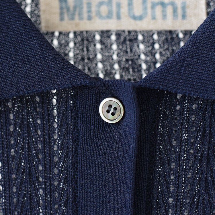 KNIT POLO P/O ニットポロシャツプルオーバー
