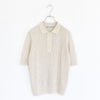 KNIT POLO P/O ニットポロシャツプルオーバー