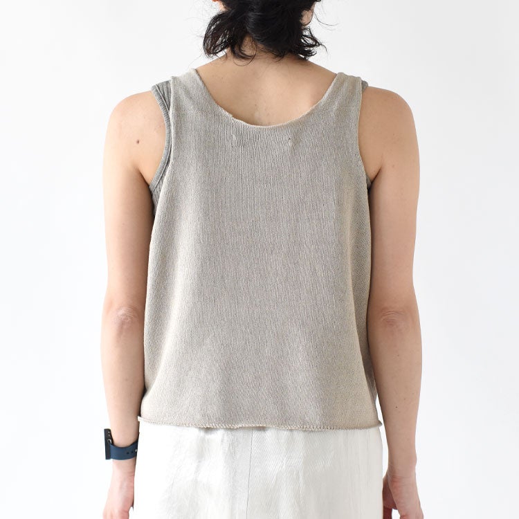 U NECK SHORT VEST Uネックショートベスト