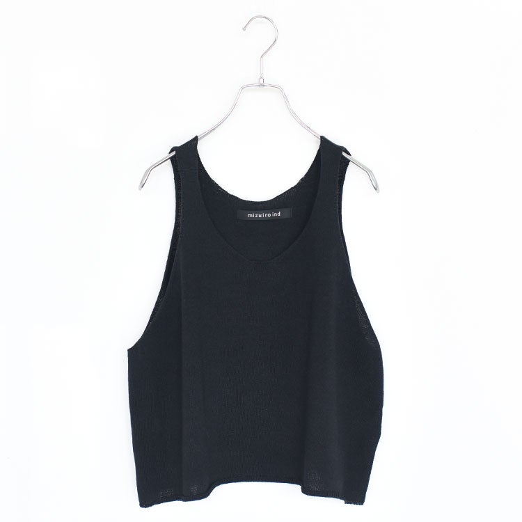 U NECK SHORT VEST Uネックショートベスト