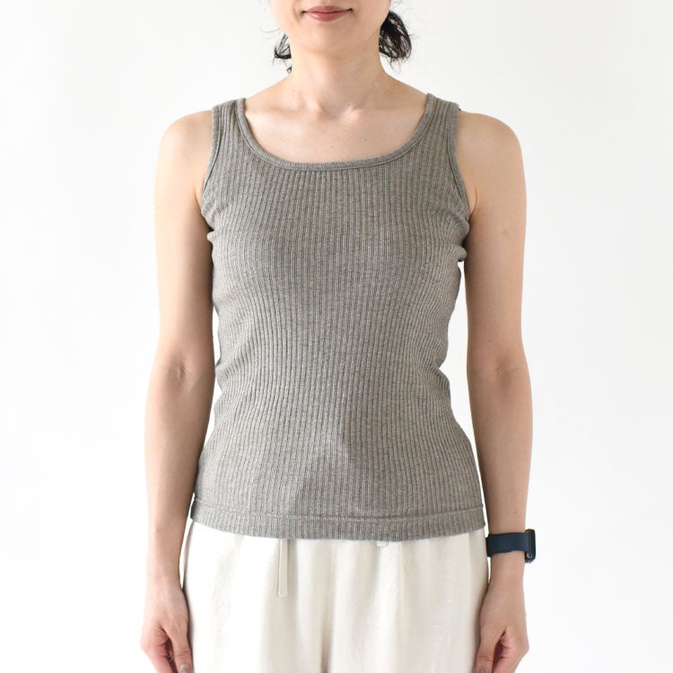 YAK/C RIB TUNK TOP ヤク/コットンリブタンクトップ