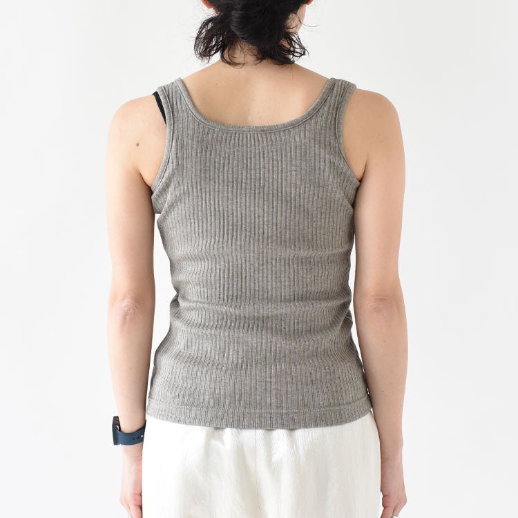 YAK/C RIB TUNK TOP ヤク/コットンリブタンクトップ