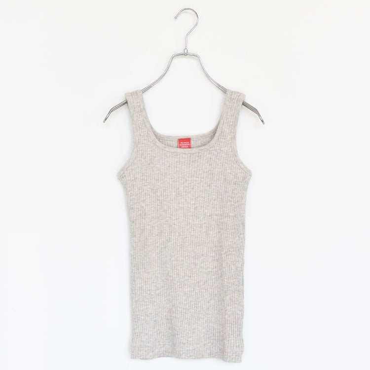 YAK/C RIB TUNK TOP ヤク/コットンリブタンクトップ