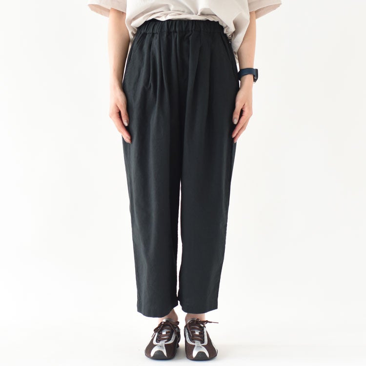 cotton linen wide easy pants　コットンリネンワイドイージーパンツ