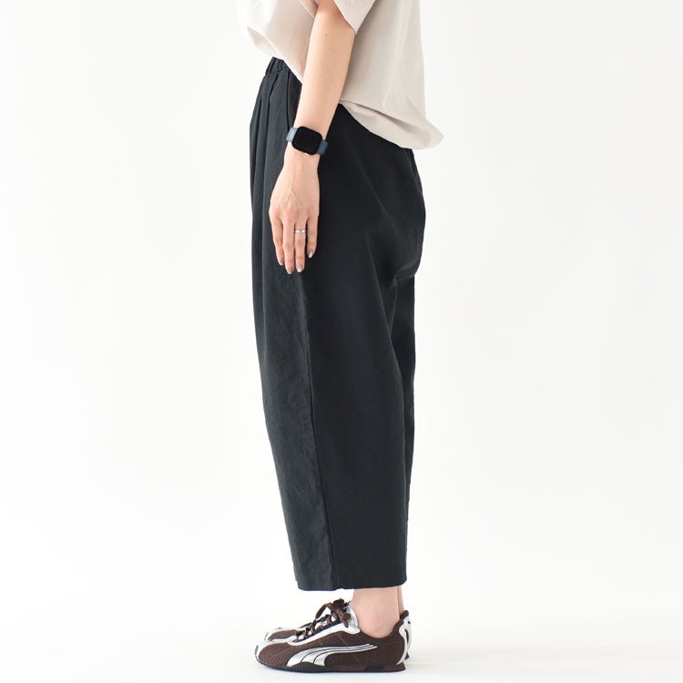 cotton linen wide easy pants　コットンリネンワイドイージーパンツ