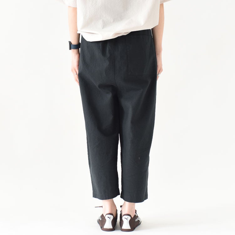cotton linen wide easy pants　コットンリネンワイドイージーパンツ