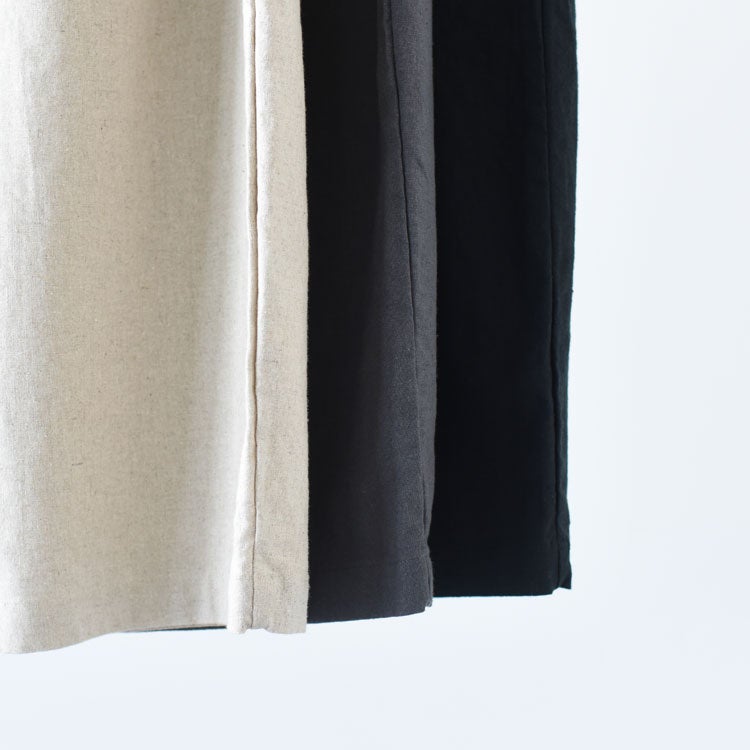 cotton linen wide easy pants　コットンリネンワイドイージーパンツ
