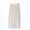 cotton linen wide easy pants　コットンリネンワイドイージーパンツ