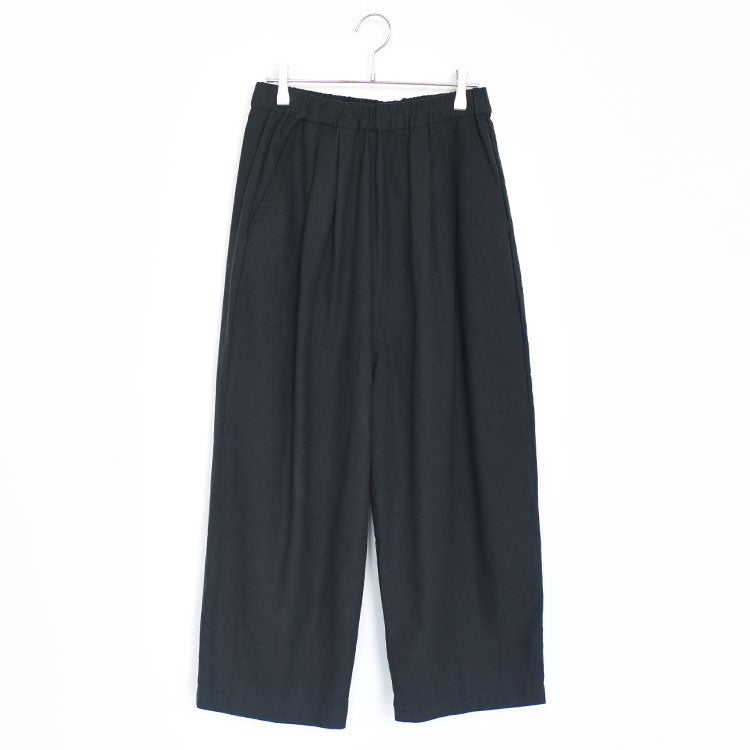 cotton linen wide easy pants　コットンリネンワイドイージーパンツ