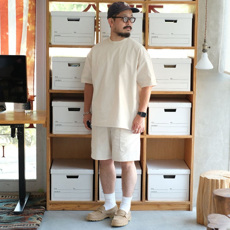 TECH DRAWSTRING S/S TEE テックドローストリングショートスリーブT