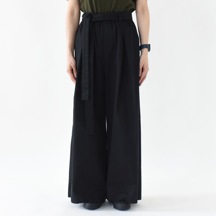 WIDE CHINO PT ベルトワイドチノパンツ