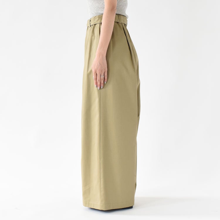 WIDE CHINO PT ベルトワイドチノパンツ