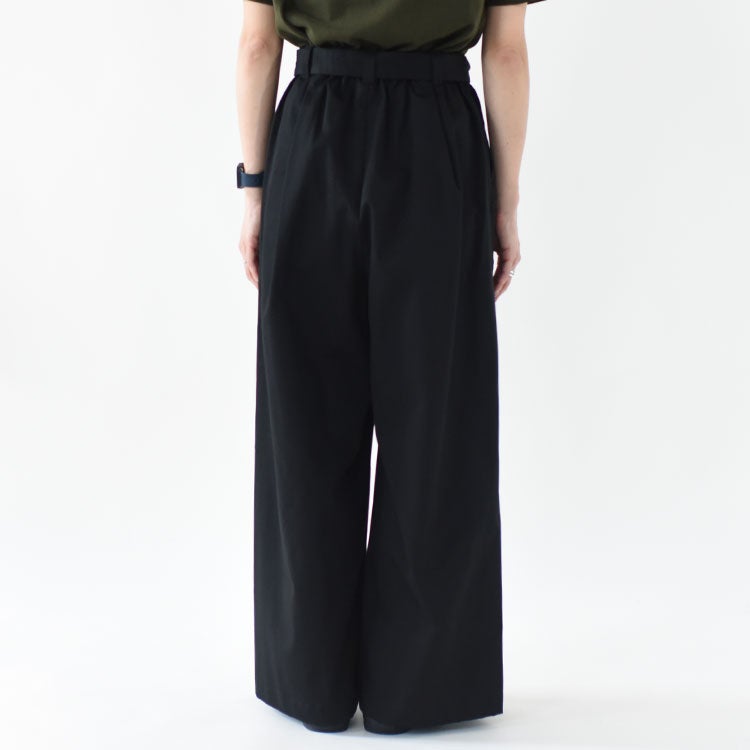 WIDE CHINO PT ベルトワイドチノパンツ