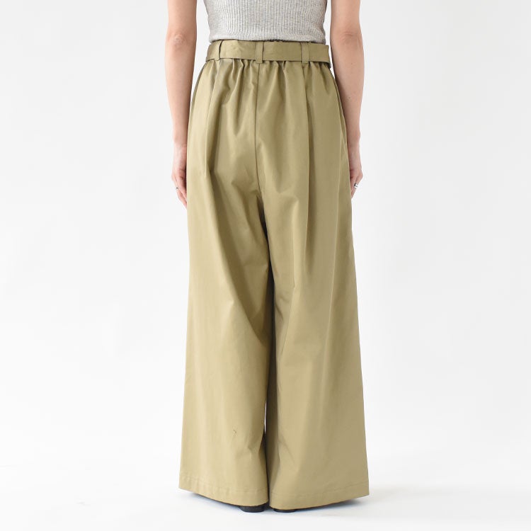 WIDE CHINO PT ベルトワイドチノパンツ
