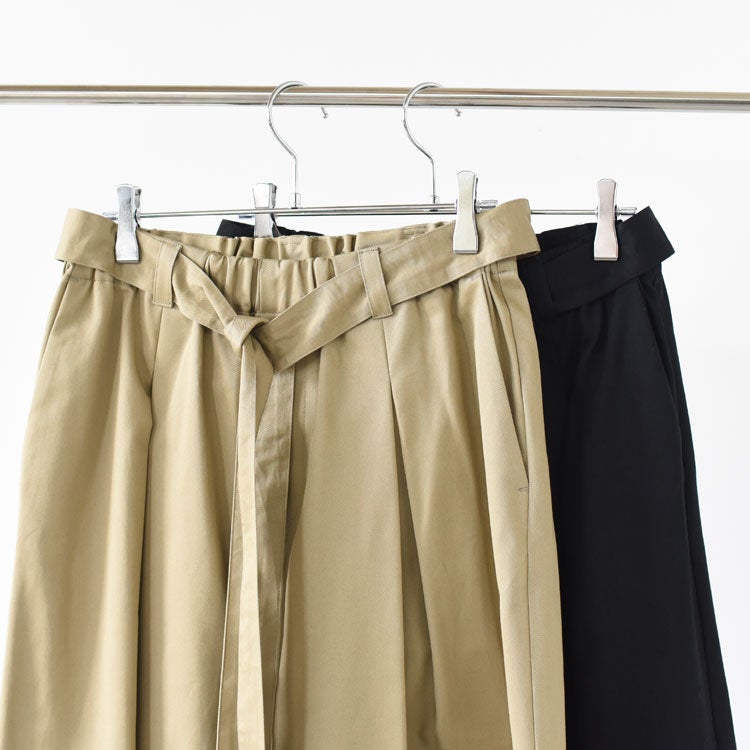 WIDE CHINO PT ベルトワイドチノパンツ