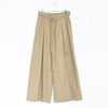 WIDE CHINO PT ベルトワイドチノパンツ