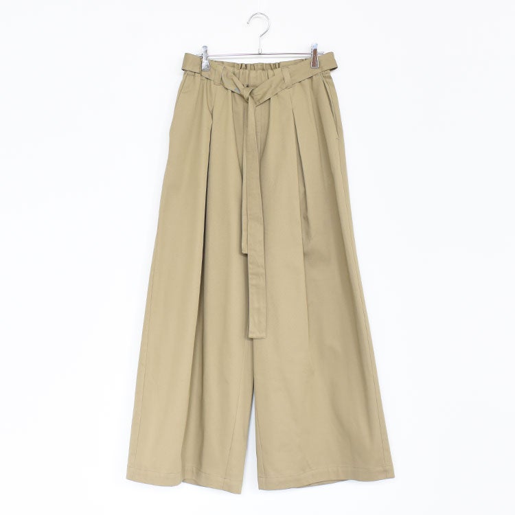 WIDE CHINO PT ベルトワイドチノパンツ
