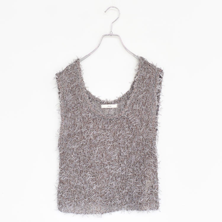 Mixyarn Knit Vest ミックスヤーンニットベスト